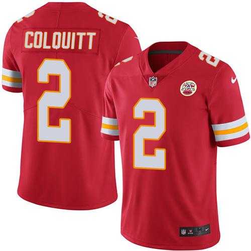 Nike Kansas City Chiefs #2 Dustin Colquitt Red Team Color NFL Vapor Untouchable Limited Jersey,We sell and wholesale Nike Kansas City Chiefs #2 Dustin Colquitt Red Team Color NFL Vapor Untouchable Limited Jersey on line form chian!